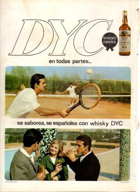 LAMINA V21132: Publicidad whisky español Dyc