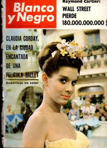 LAMINA V21133: Portada revista Blanco y Negro de 22 de octubre de 1966