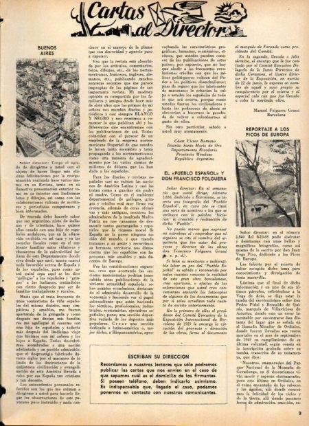 LAMINA V21134: Cartas al director numero 2842