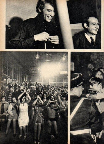 LAMINA V21137: Johnny Hallyday en Douai
