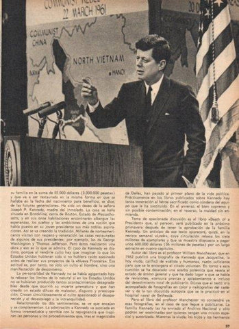 LAMINA V21331: Presidente Kennedy
