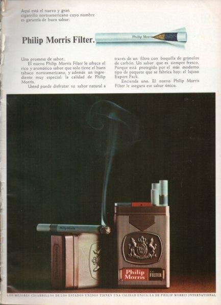 LAMINA V21316: Publicidad Philip Morris Filter