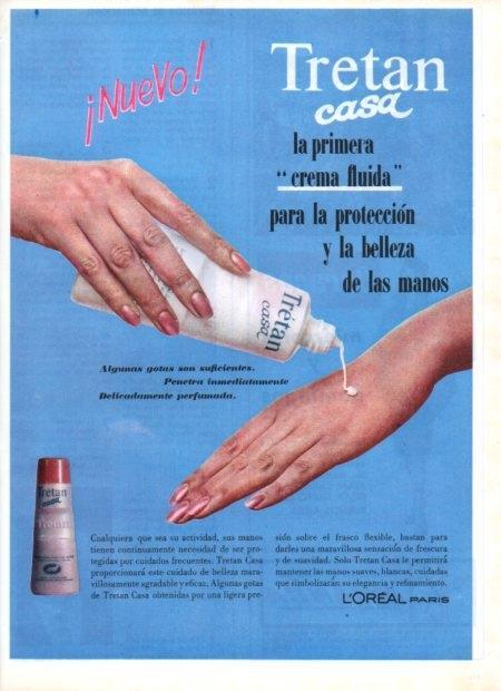 LAMINA V21366: Publicidad Tretan casa crema