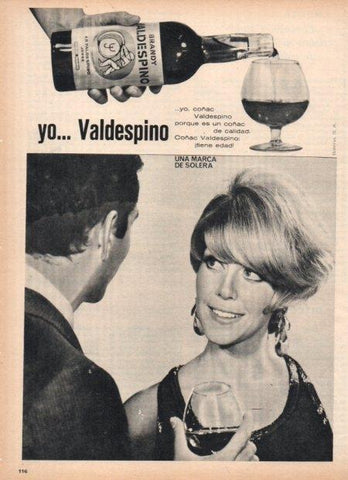 LAMINA V21368: Publicidad Valdespino coñac