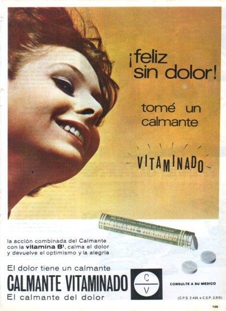 LAMINA V21363: Publicidad Calmante Vitaminado