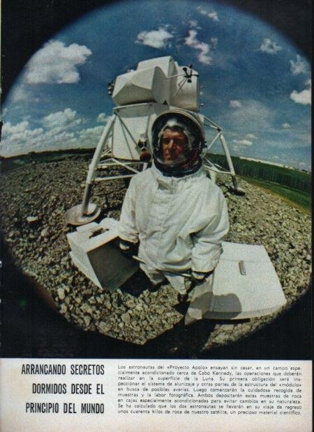 LAMINA V21346: Astronauta del Proyecto Apolo