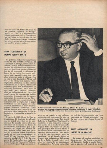 LAMINA V21353: G. Brown secretario del Foreing Office