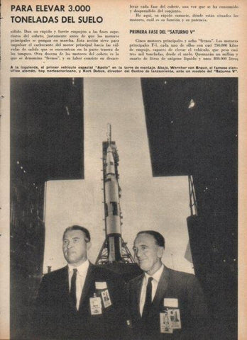 LAMINA V21356: Wernher von Braun y Kurt Debus