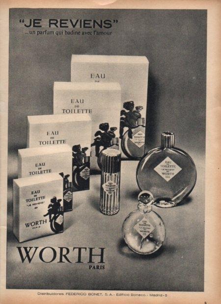 LAMINA V21673: Publicidad Worth Paris