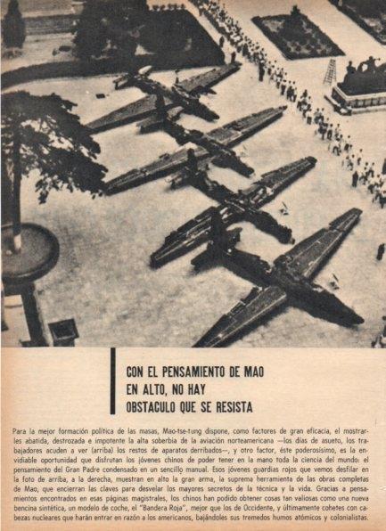 LAMINA V21291: Aviones norteamericanos derribados en China