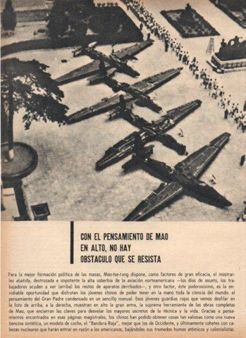 LAMINA V21291: Aviones norteamericanos derribados en China