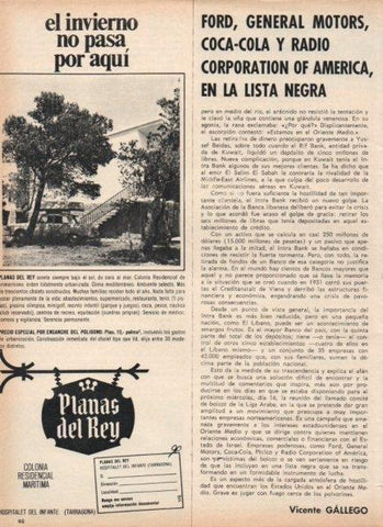 LAMINA V21288: Publicidad Colonia residencial maritima Planas del Rey