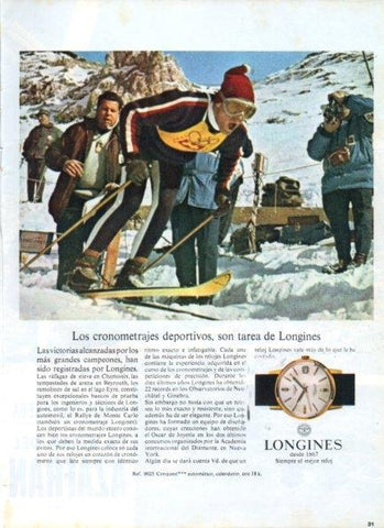 LAMINA V21283: Publicidad Conquest de Longines