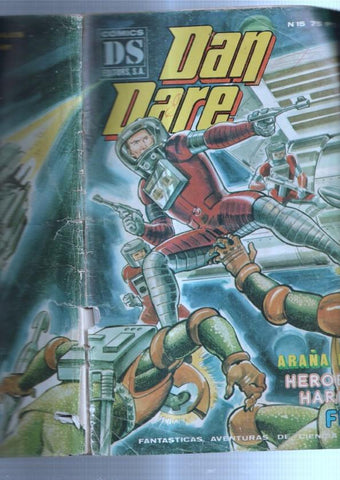 Dan Dare numero 15 (ejemplar aviejado) (cubierta suelta)