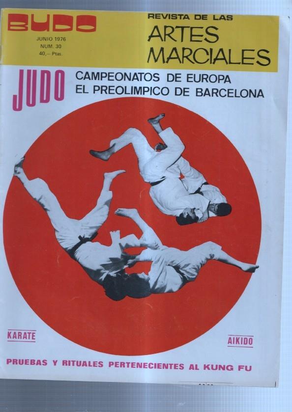 Revista: Budo num 30, junio 1976: Campeonato de Europa, El preolimpico de Barcelona 