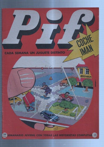 Pif semanario juvenil numero 16: Rahan: El niño jefe
