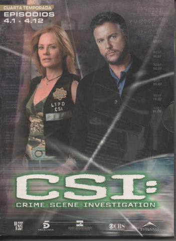 DVD E00489: DVD C.S:I. 4ª Temporada