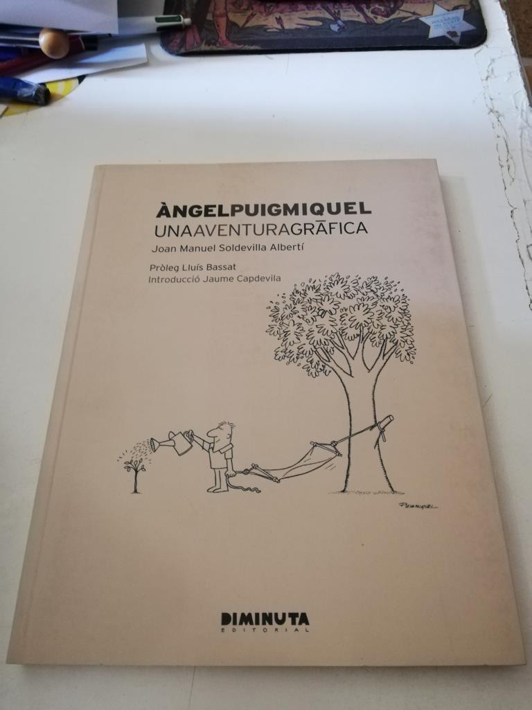 Album: Angel Puigmiquel una aventura grafica por J.M.Soldevilla