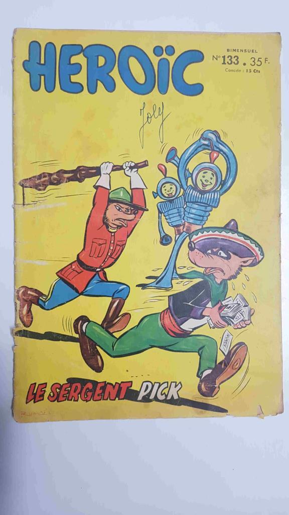Comic: Heroic num 133 - Le sergent Pick