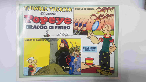 Collana New Comics Now 177: Popeye Braccio di Ferro, Daily strips 1935/1396. Thimble Theater