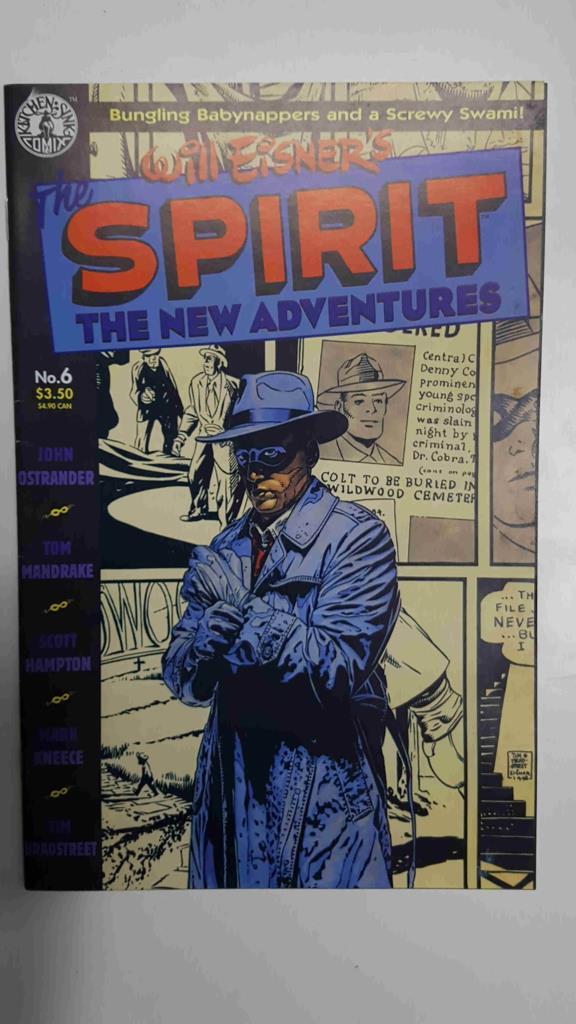 Kitchen Sink Comic: The Spirit The New Adventures num 6 - Swami Vashtibubu