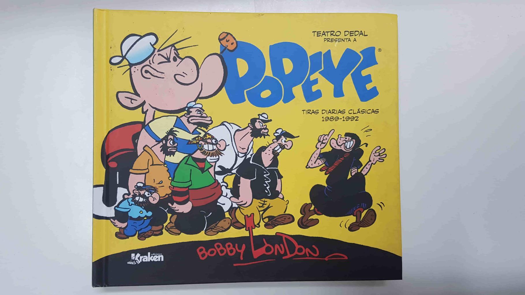 Teatro Dedal presenta: Popeye volume 2, tiras diarias clásicas 1989-1992