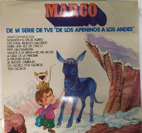 Vinilo-LP: Marco - De la serie de TVE "De los Apeninos a los Andes"