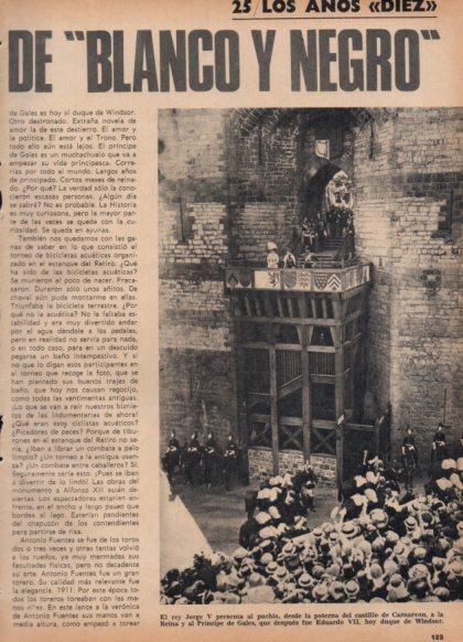 LAMINA V24886: Rey Jorge V y familia en castillo de Carnarvon
