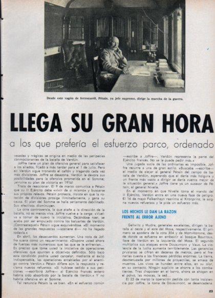 LAMINA V24896: Petain en un vagon de ferrocarril