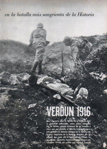 LAMINA V24860: Soldados en Verdum 1916