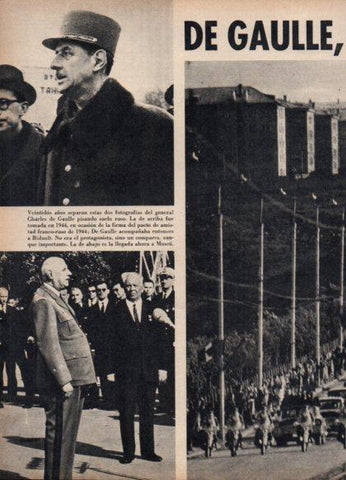 LAMINA V24866: De Gaulle y Podgorny en Novosibirsk