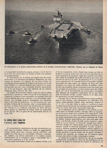 LAMINA V24951: Portaviones Enterprise