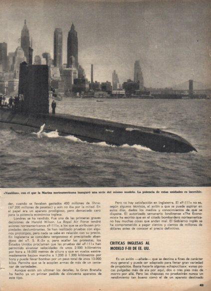 LAMINA V24952: Submarino Nautilus en Nueva York