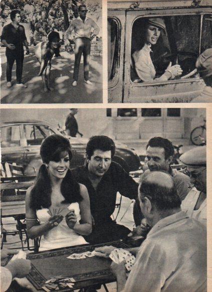 LAMINA V24966: Raquel Welch en la Costa Azul