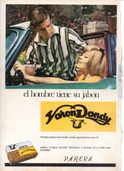 LAMINA V24972: Publicidad jabon Varon Dandy