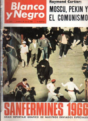 LAMINA V24939: Portada revista Blanco y Negro de 23 de julio de 1966
