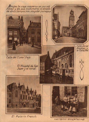 LAMINA V24743: Edificios en Brujas
