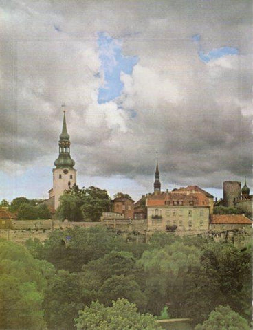 LAMINA V24766: Tallinn. Toompea visto desde el oeste