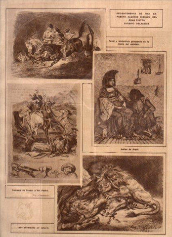 LAMINA V24727: Obras por Eugenio Delacroix