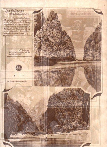 LAMINA V24739: La boca del torrente en Mallorca