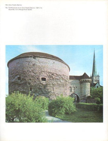 LAMINA V24817: Fortificaciones de la Gran Puerta Marina, Tallinn