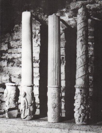 LAMINA V24825: Detalles arquitectonicos del Monasterio dominico de Tallinn