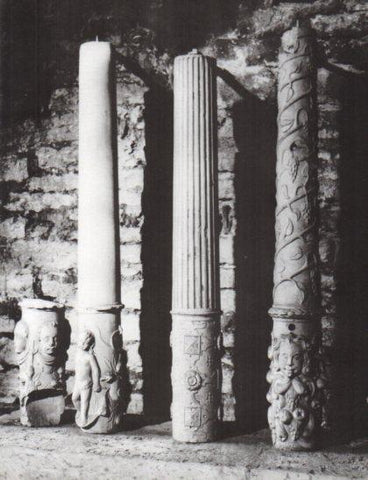 LAMINA V24825: Detalles arquitectonicos del Monasterio dominico de Tallinn