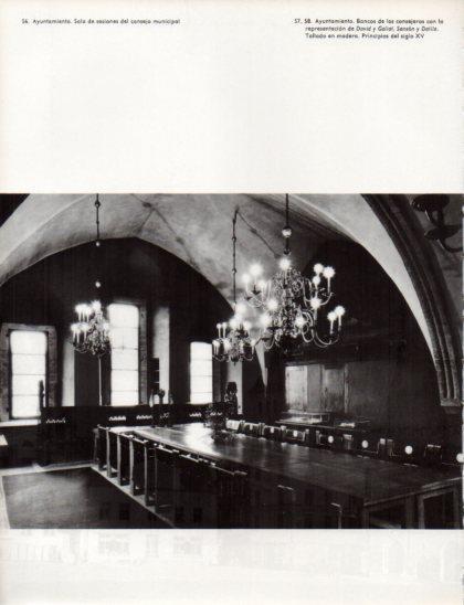 LAMINA V24791: Tallinn. Sala de sesiones del Ayuntamiento