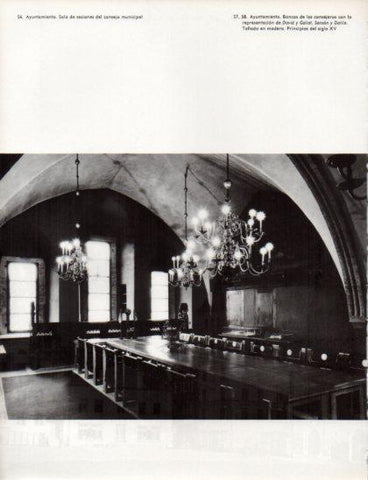 LAMINA V24791: Tallinn. Sala de sesiones del Ayuntamiento
