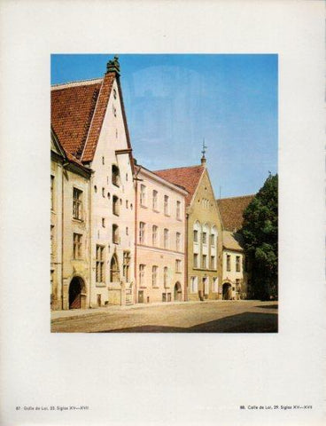 LAMINA V24807: Calle Lai 23 en Tallinn