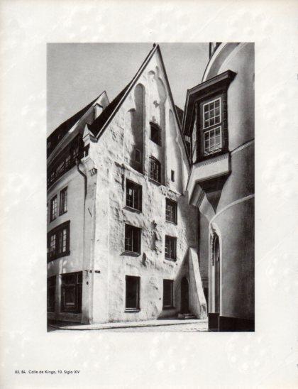 LAMINA V24805: Calle Kinga 10 en Tallinn