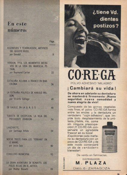 LAMINA V25154: Publicidad Corega