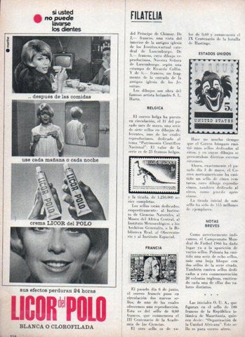LAMINA V25165: Publicidad Licor del Polo