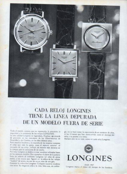 LAMINA V25176: Publicidad Longines